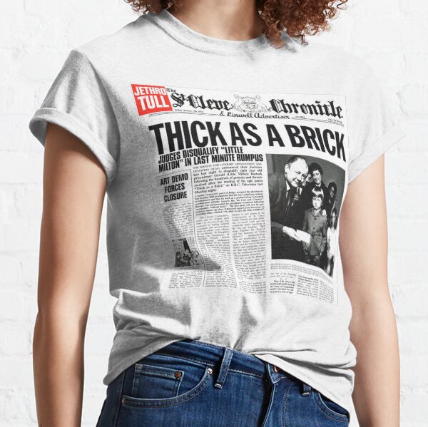 Jethro Tull - Thick As A Brick Classic T-Shirt