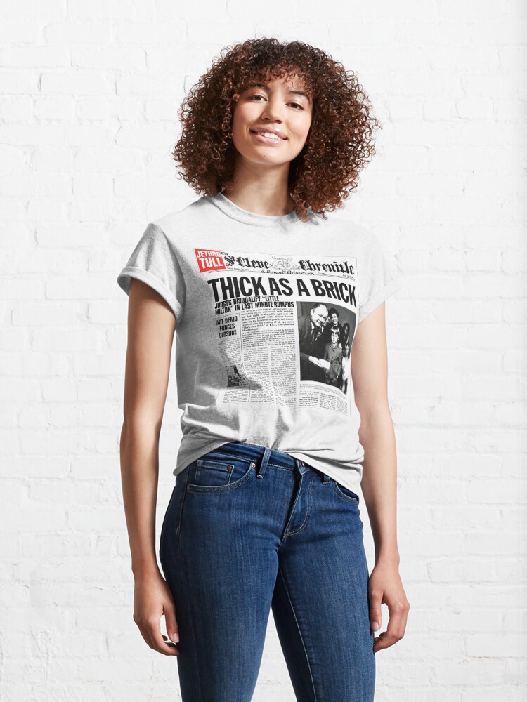 Alternate view of Jethro Tull - Thick As A Brick Classic T-Shirt