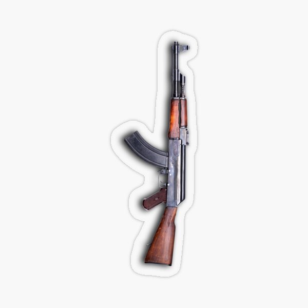 Kalashnikov assault rifle - Автомат Калашникова Transparent Sticker