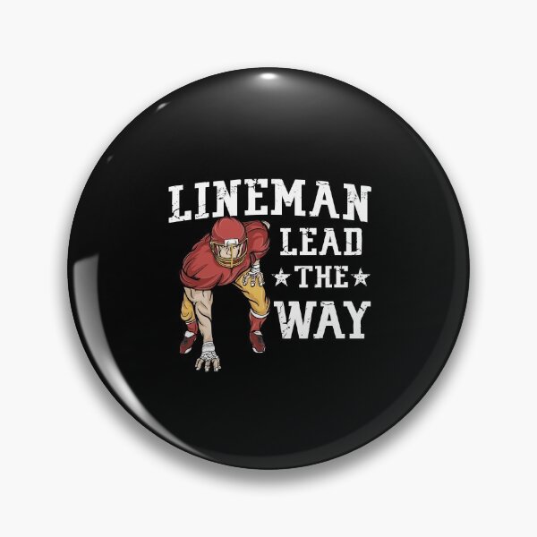 Item preview, Lineman Lead The Way Football Player designed and sold by Sbgarror.