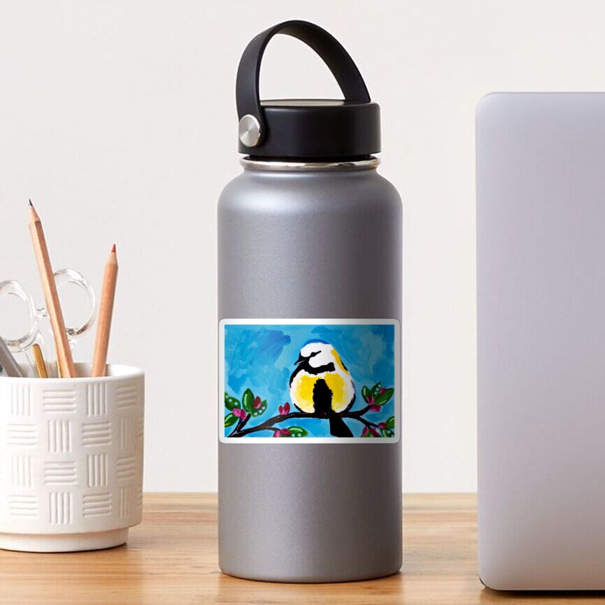 Bird Blue Sticker