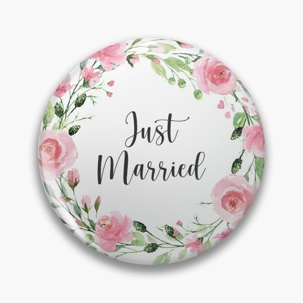 Item preview, Just Married designed and sold by BlushPearls.