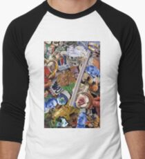 Psychotronic Psilliness Men's Baseball ¾ T-Shirt