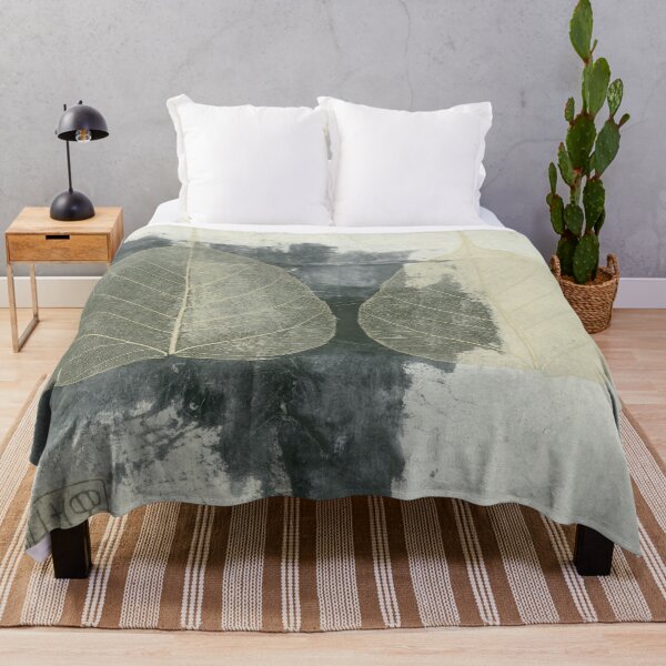 Item preview, Double Bodhi Leaf Art Collage designed and sold by Elena Ray.