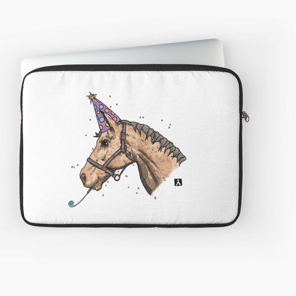 Aperçu de l'œuvre Cheval prêt pour leur fête d'anniversaire créée et vendue par bellavanceink.