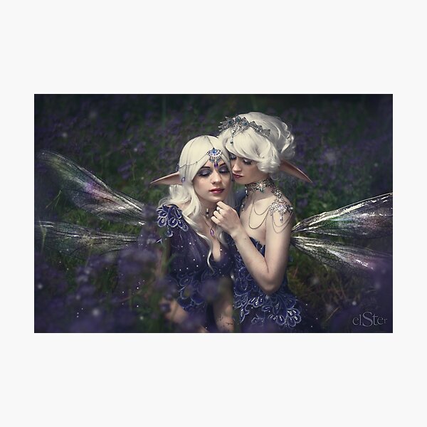 Elves in the bushes Photographic Print