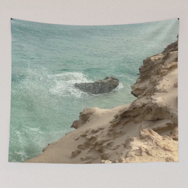 Item preview, Rocky Cliff and Blue Waves, Boa Vista, Cape Verde designed and sold by selfdevelopment.