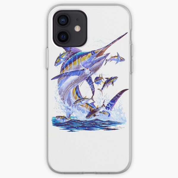 blue marlin and tunas iPhone Soft Case