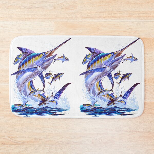 Item preview, blue marlin and tunas designed and sold by Carey Chen.