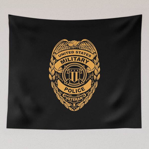 Item preview, U.S. Military Police Veteran Gold Badge designed and sold by hobrath.