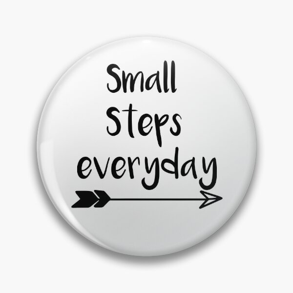 Item preview, Small Steps Everyday - Inspirational quote designed and sold by Daytone.
