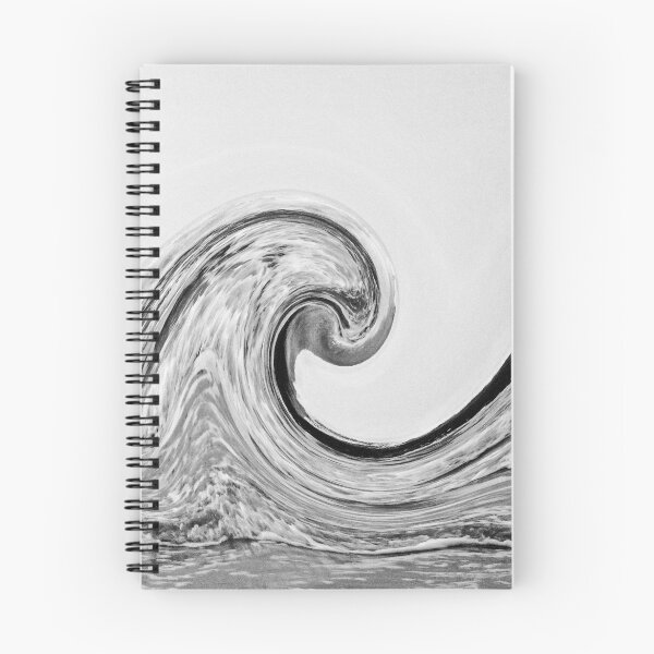 Item preview, Black & White Abstract Wave designed and sold by AnneDB.