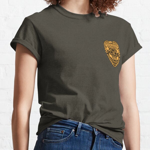 U.S. Military Police Veteran Gold Badge Classic T-Shirt