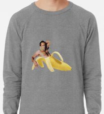 Nicolas-Käfig in einer Banane - ursprüngliches Gelb Leichter Pullover