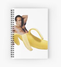 Nicolas-Käfig in einer Banane - ursprüngliches Gelb Spiralblock