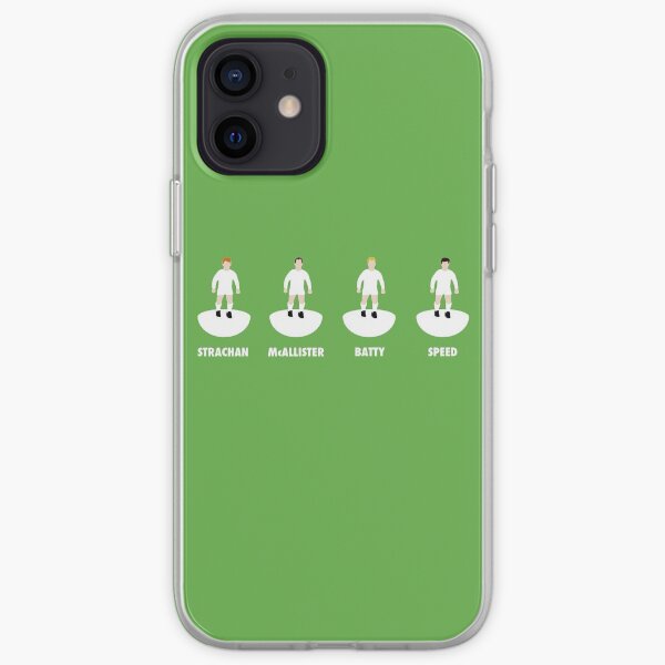 LUFC Midfield 4: Strachan, McAllister, Batty, Speed iPhone Soft Case