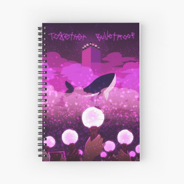 Bts We Are Bulletproof The Ethernal Spiral Notebook By Puikb Redbubble