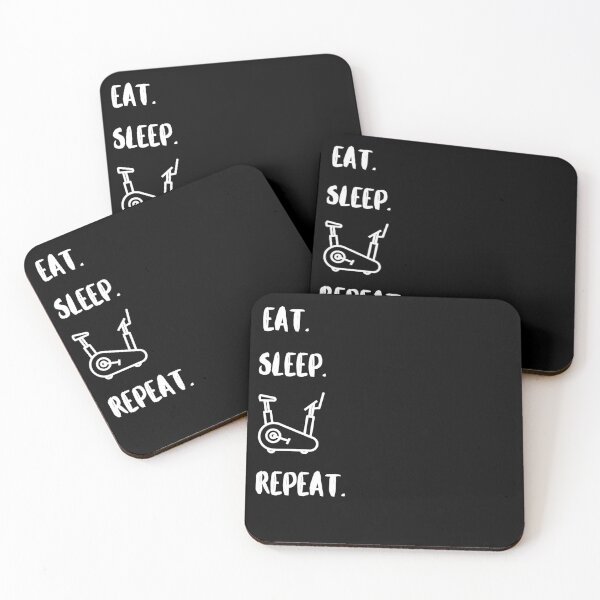 Item preview, Spin Class Eat Sleep Spin Repeat  designed and sold by CoachEkong.