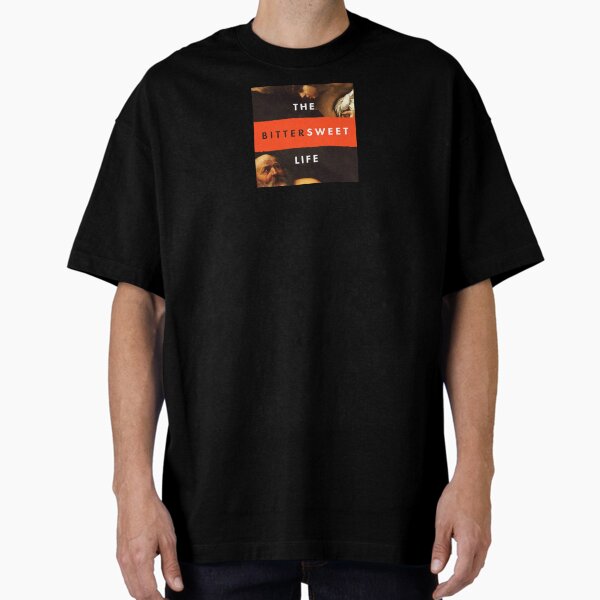 "The Bittersweet Life" Podcast Square Logo Oversized T-Shirt