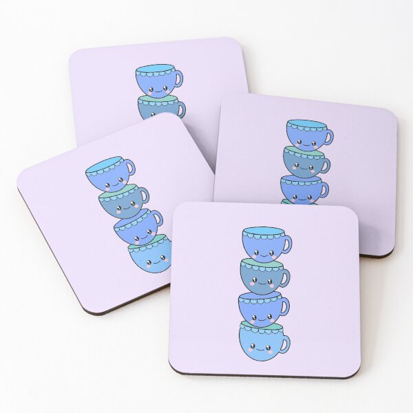 Item preview, Kawaii Tea Cups  designed and sold by SweetDaydream.