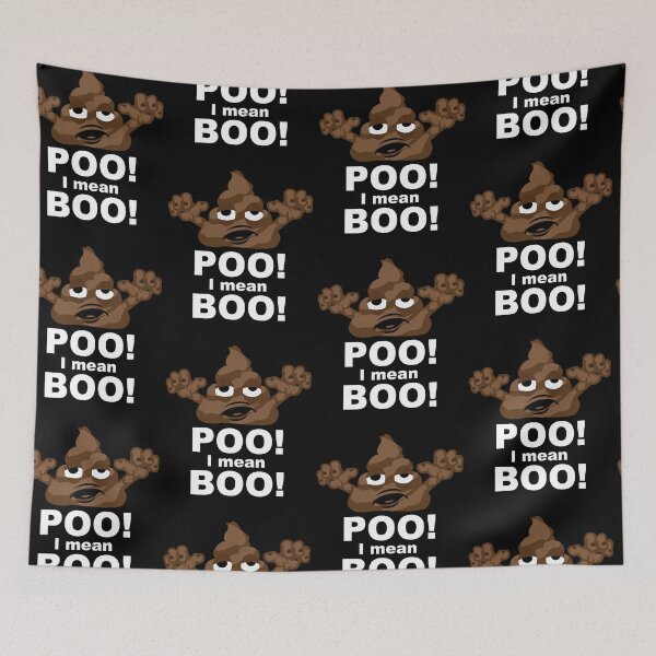 Item preview, Poo I mean Boo Poop emoji designed and sold by Rustic Valley Studio.