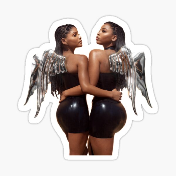 Item preview, chloe x halle ungodly hour sticker designed and sold by nmiahf.