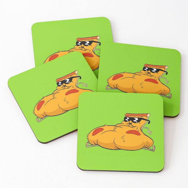 Item preview, Fat cartoon pizza designed and sold by Arte Para Rebaja.