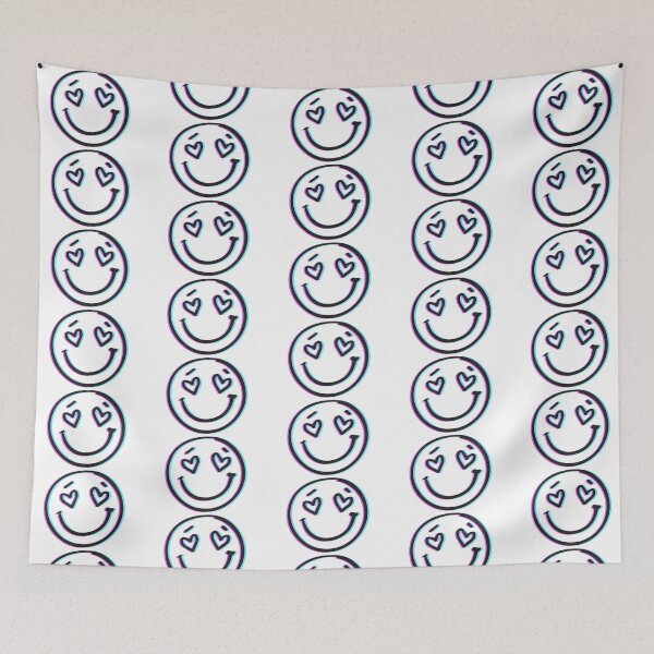 Item preview, Glitch heart eyes emoji designed and sold by gemusiclover.