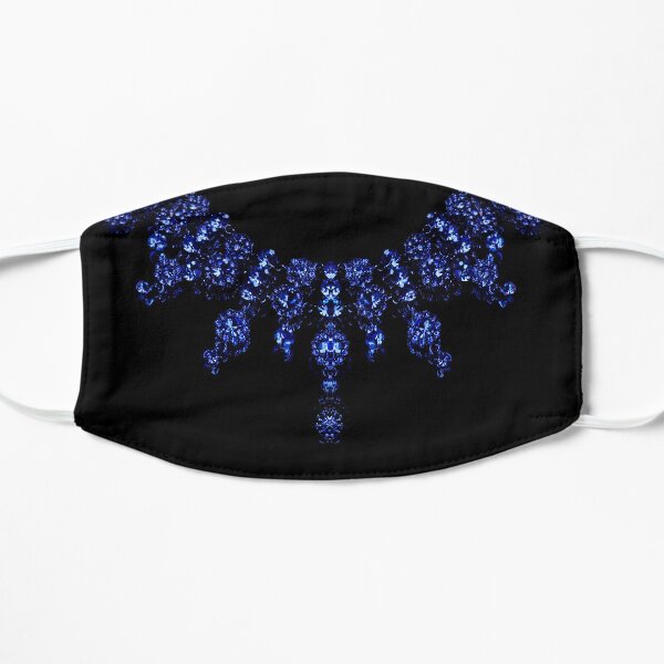 The Sapphire Necklace Flat Mask