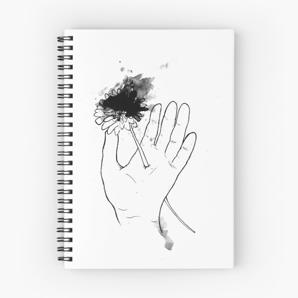 Item preview, A flower through the hand designed and sold by GlowDoodles.