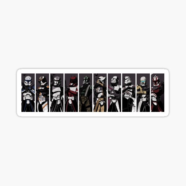 Captain and Commanders Sticker