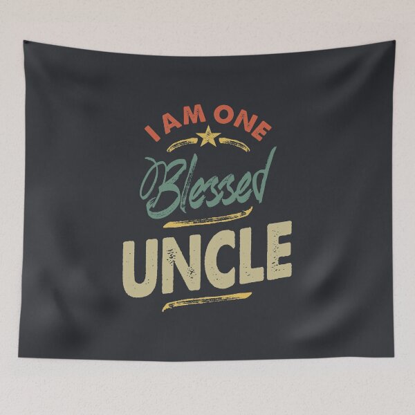 Item preview, Mens I Am One Blessed Uncle Gift designed and sold by cidolopez.