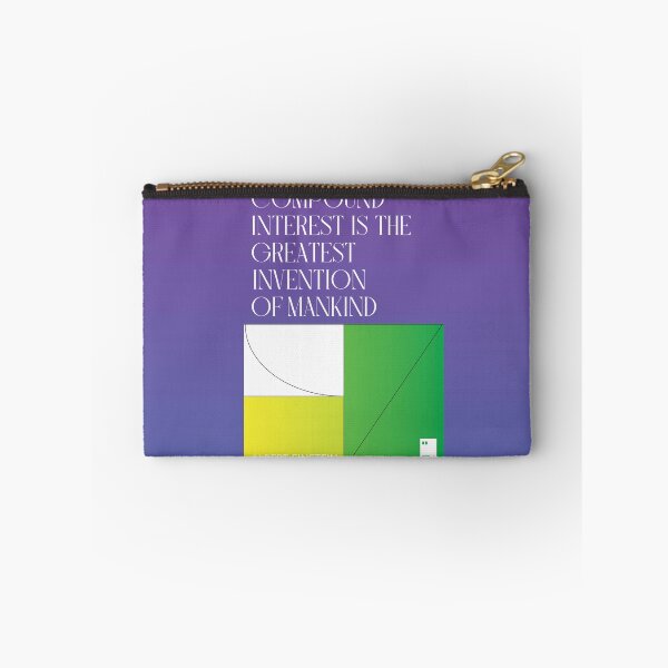 Item preview, Compound interest is the greatest invention of mankind designed and sold by quotesonposters.