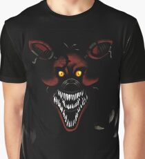 Five Nights at Freddy's - Fnaf 4 - Nightmare Foxy Graphic T-Shirt