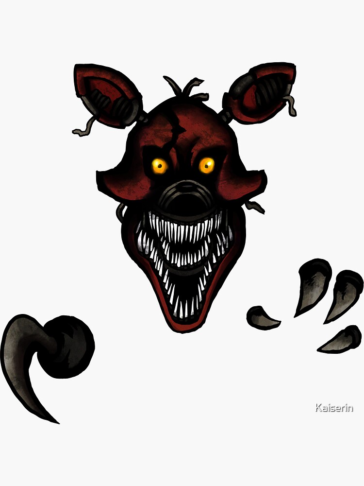 Five Nights at Freddy's - FNAF 4 - Nightmare Foxy Poster for Sale by  Kaiserin