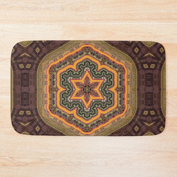 Item preview, Golden Floral Kaleidoscope designed and sold by Chand Khalid.