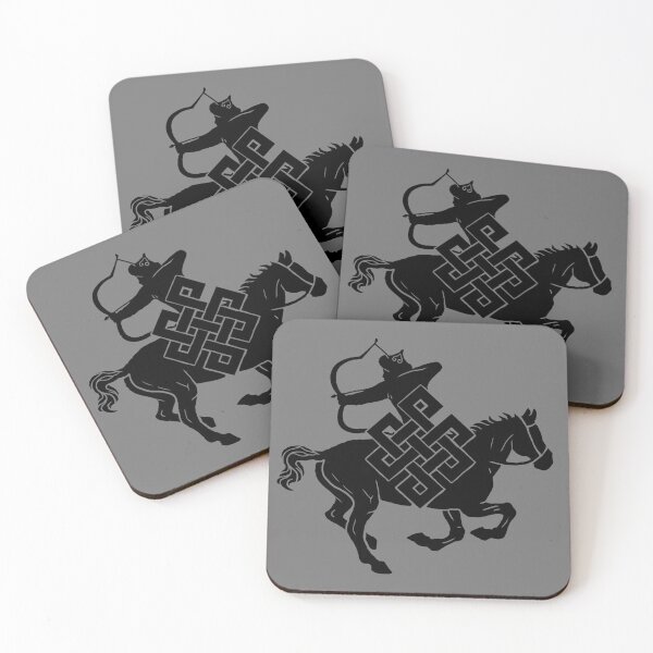 Item preview, Mongolian Mounted Archer - Endless Knot designed and sold by Skeggja.