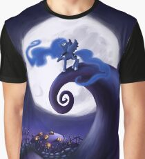 Camiseta gráfica My Little Pony - MLP - Pesadilla antes de Navidad - Lamento de la Princesa Luna