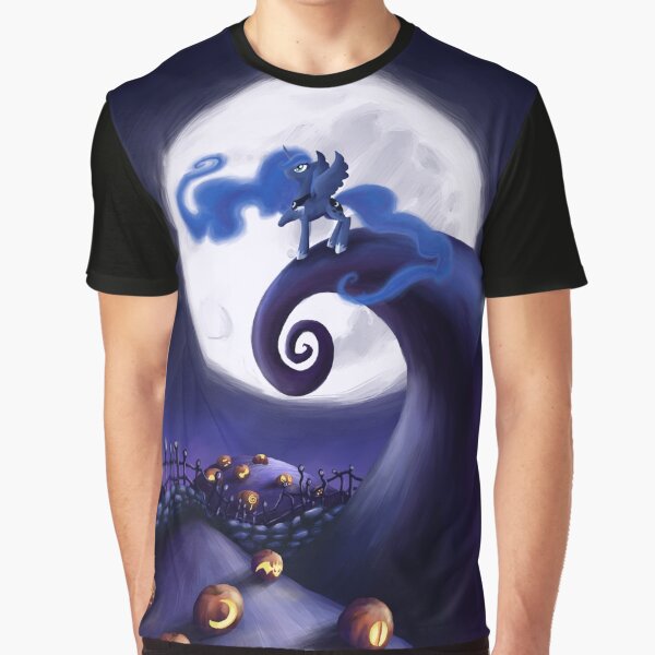 My Little Pony - MLP - Nightmare Before Christmas - Princess Luna's Lament Graphic T-Shirt