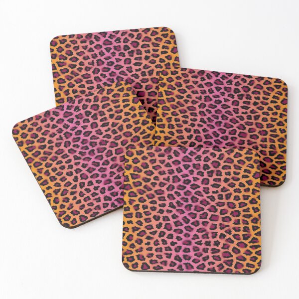 Item preview, PINK ORANGE LEOPARD PRINT designed and sold by Eston Kamau.