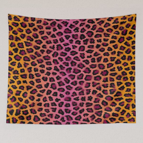 Item preview, PINK ORANGE LEOPARD PRINT designed and sold by Eston Kamau.