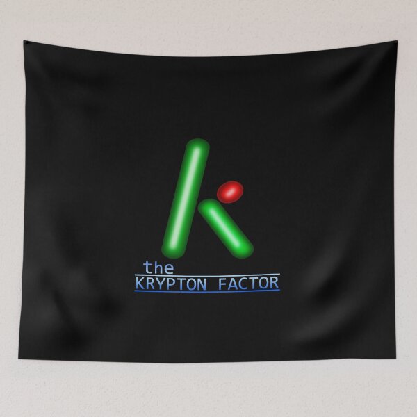 Item preview, The Krypton Factor designed and sold by CultOfNiche.