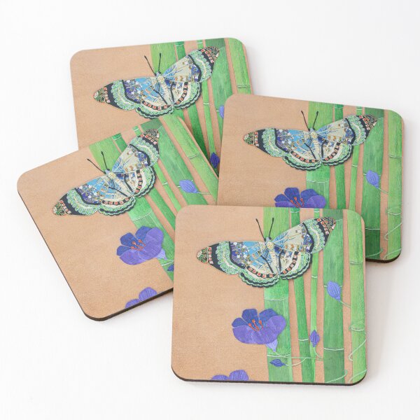 Item preview, Butterfly with Bamboo designed and sold by Jennifer Ruch.