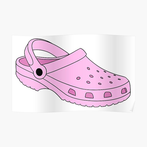 crocs pastel pink