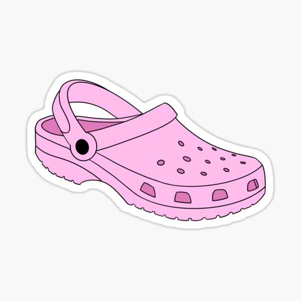 Pastel Pink Croc