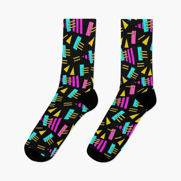 Item preview, Black Retro 90's Pattern designed and sold by DWaffleDesigns.