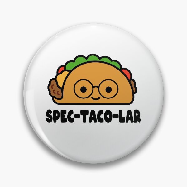 Aperçu de l'œuvre Spectacolar - Funny Taco Pun créée et vendue par Daytone.