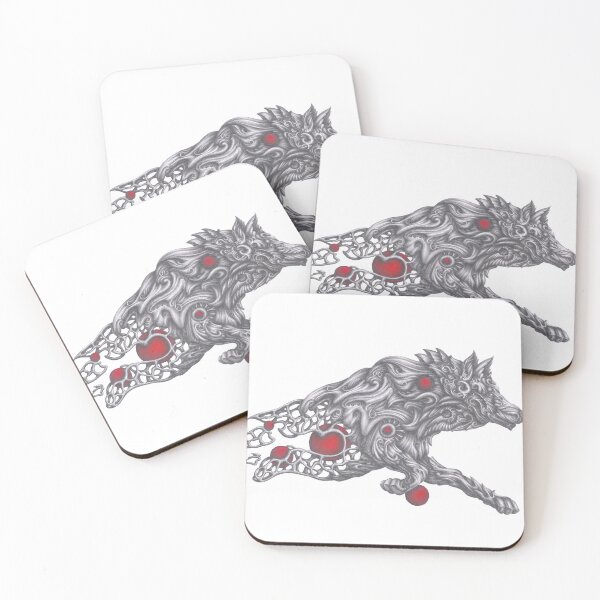 Item preview, wolf art designed and sold by Hedgeh0g.