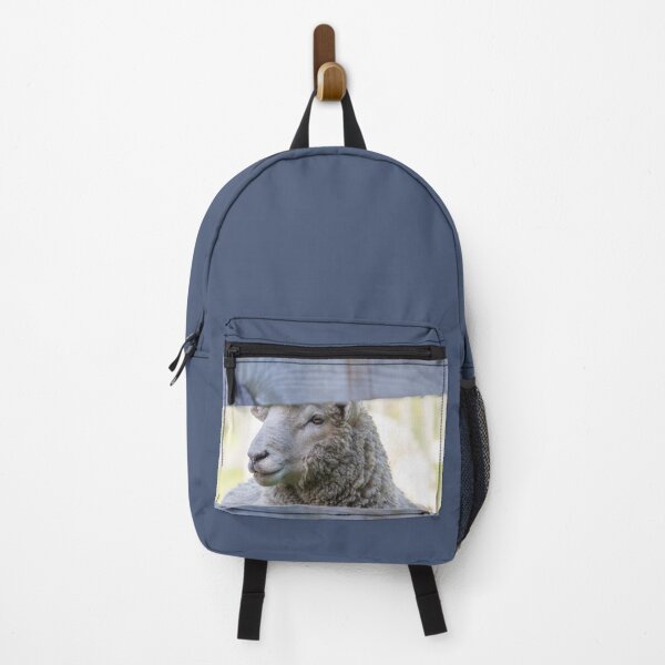 Item preview, Sheep Gazing Through The Fence designed and sold by KarenWoodArt.