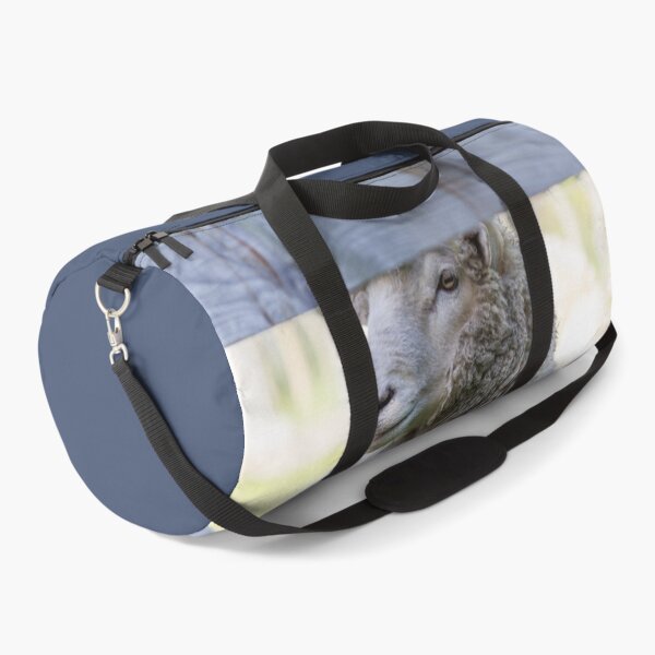 Item preview, Sheep Gazing Through The Fence designed and sold by KarenWoodArt.